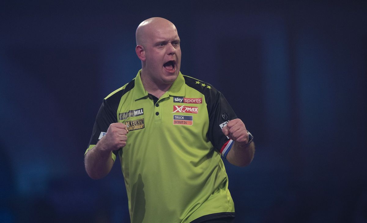 Michael van Gerwen op halve kracht naar finale WK darts