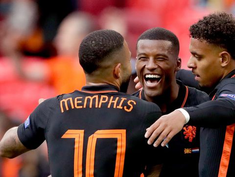Georginio Wijnaldum is ineens topscorer van dit EK na klinkende zege op Noord-Macedonië
