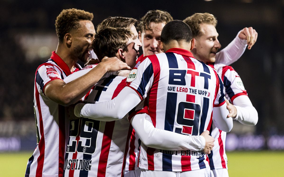 Willem II pakt de tweede periodetitel in de KKD na zege op Helmond Sport