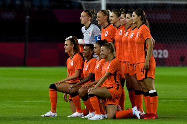 Dit is de opstelling van de Oranje Leeuwinnen tegen Brazilië