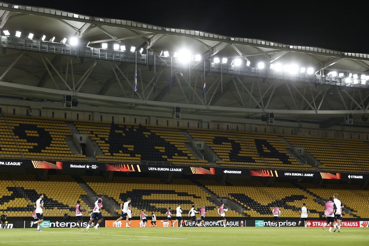 In dit stadion wordt Griekenland - Nederland gespeeld