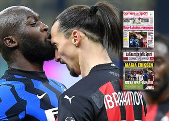 Italiaanse kranten krijgen geen genoeg van rel tussen Zlatan en Lukaku