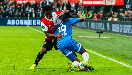 Feyenoord wint weer niet en blijft kampioen van het rechterrijtje