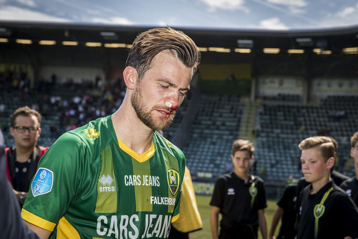 ADO mist Mr. Bloedneus Erik Falkenburg tegen Heracles: 'Hij komt niet rondneuzen'