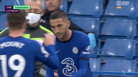 🎥 | Hakim Ziyech debuteert bij Chelsea: maar krijgt in 92ste minuut de 3-3 om de oren