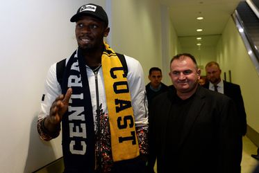 Bolt gaat nu op stage in Australië en wil nog steeds profvoetballer worden