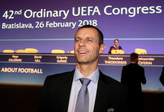 UEFA-baas Ceferin wil nog 4 jaar langer door