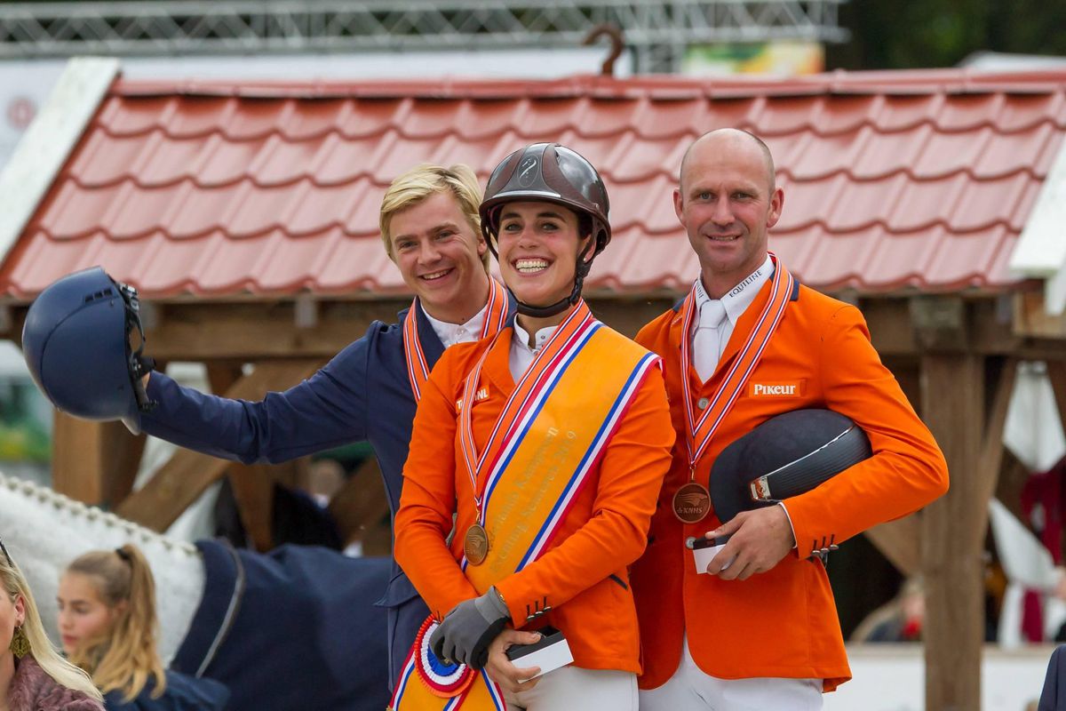 Blom pakt titel op NK eventing bij afwezigheid Lips