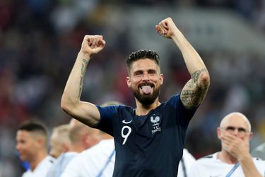 Lekker spitsje... Giroud schoot tijdens het hele WK niet één keer op doel