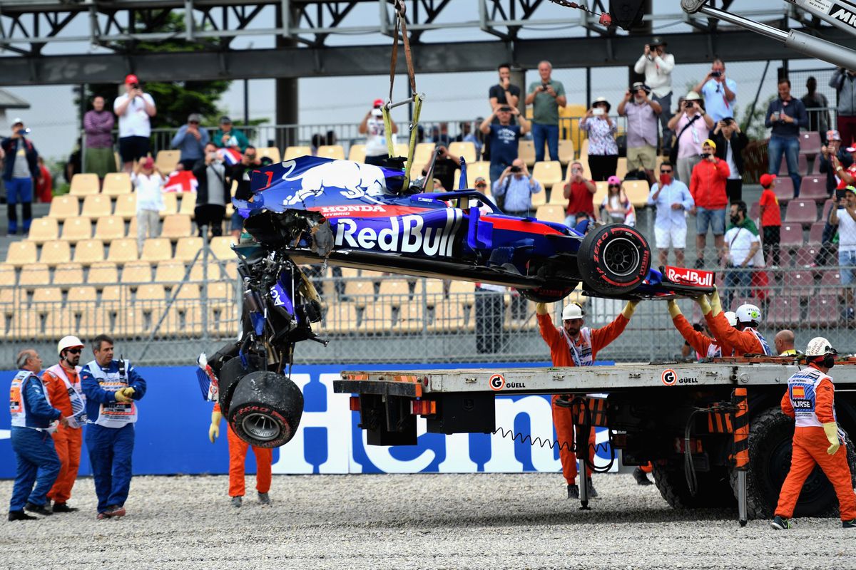 Oeps... Toro Rosso-coureurs reden in 2018 voor dik 2 miljoen aan schade