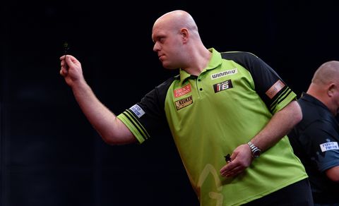 Halve finale is het eindstation voor Michael van Gerwen bij World Series in Amsterdam