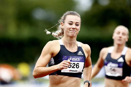 NEE! Nadine Visser raakt 2 maanden voor Spelen geblesseerd aan hamstring