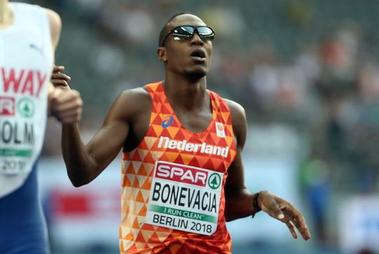 Bonevacia niet naar finale 400 meter in Berlijn