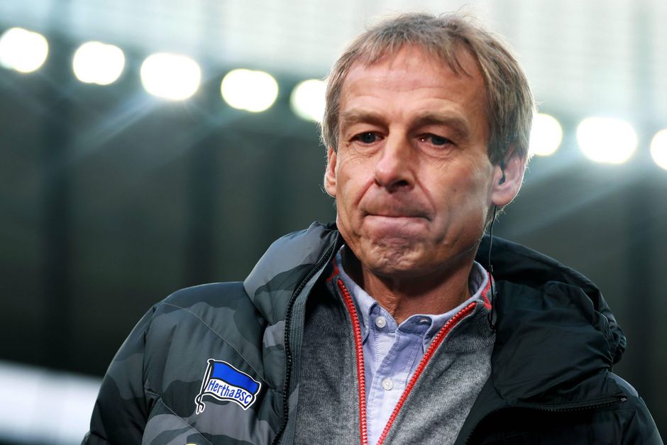 Hertha smijt de deur dicht voor opgestapte Klinsmann: 'Onaanvaardbaar'