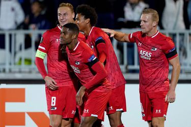 AZ sleept met 10 man punt uit het vuur bij Partizan Belgrado