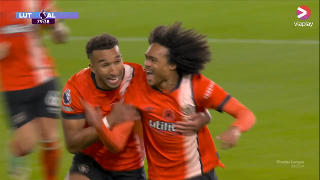 🎥 | Tahith Chong maakte zijn eerste voor Luton Town tégen Liverpool