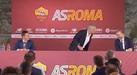 🎥 | Mourinho hangt alweer de lolbroek uit bij persconferentie AS Roma