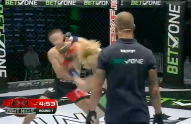 🎥 | MMA-vechter Ion Petrov beukt opponent KO met deze gigantische rechtse