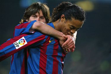 5000 dagen geleden: Messi scoort eerste goal Barça na heerlijke assist Ronaldinho (video)