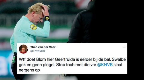 Onbegrip na VAR-pingel Emmen bij Feyenoord: 'Theater, hoe kan je dit beslissen?'