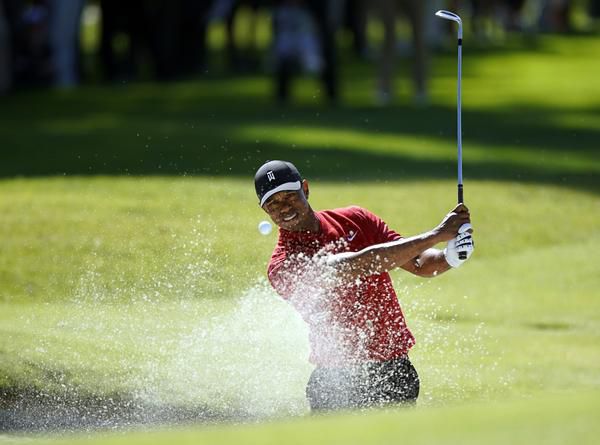 Tiger Woods gaat weer lekker golfen