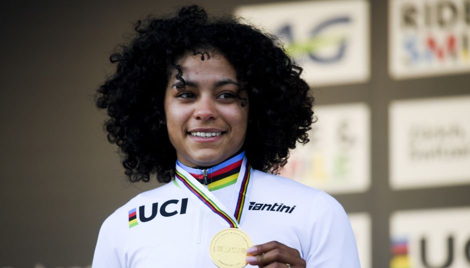 WK-winnares Ceylin Alvarado wil net als Van der Poel WK mountainbiken rijden