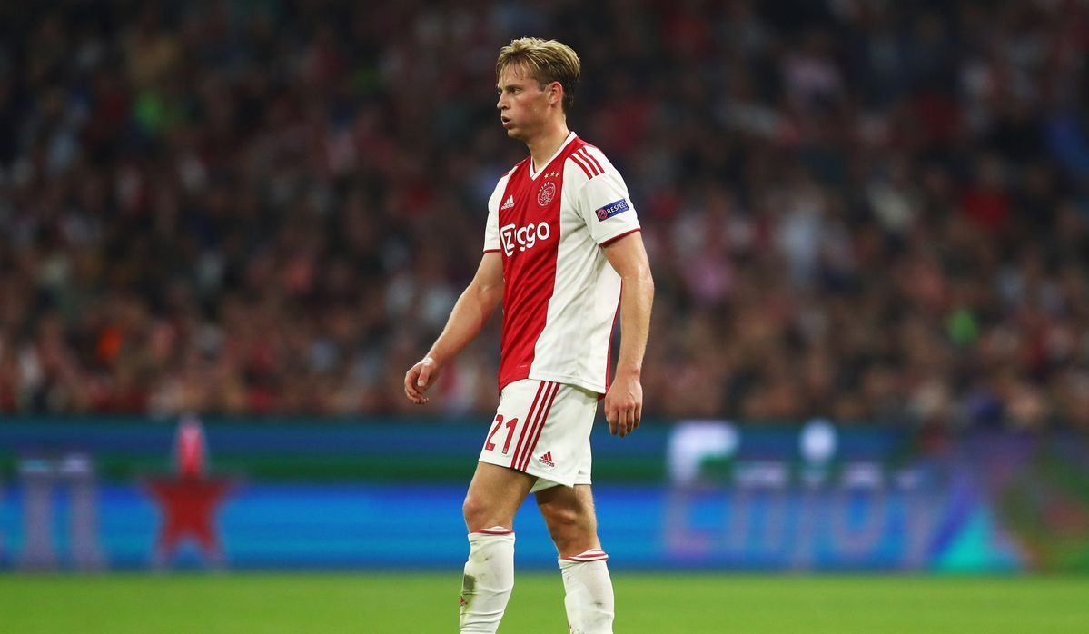 'Scouts van Manchester United op de tribune voor Frenkie de Jong'