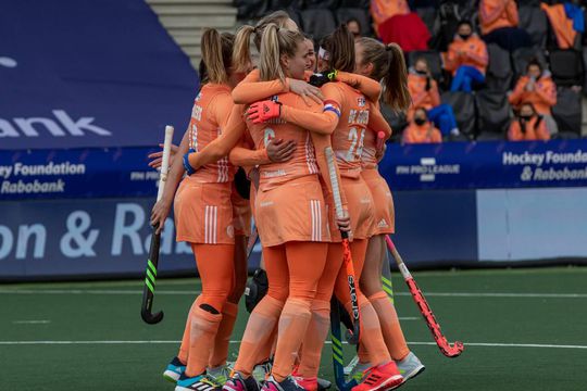 🎥 | Hockeysters langs Duitsland, 100ste zege in 120 (!) duels voor coach Alyson Annan