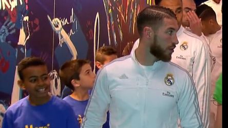 🎥 | In 2016 liepen Sergio Ramos en 9-jarige Lamine Yamal samen het veld op