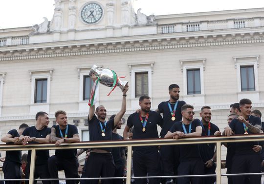 📸 | Fotoreeks: heel Rome viert feest met Italiaanse ploeg