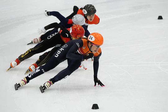 Net geen goud voor Suzanne Schulting op de 1500 meter