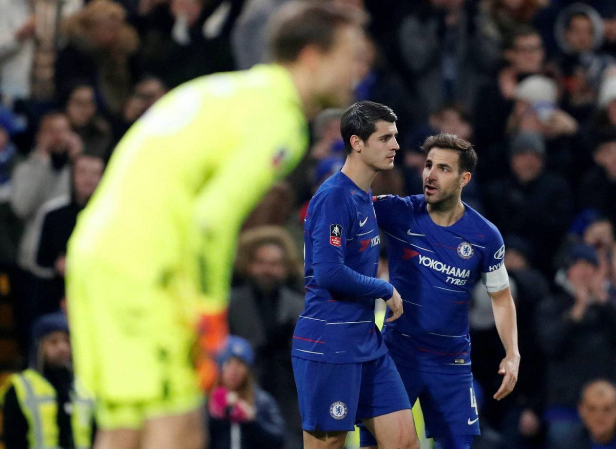 FA Cup: Morata helpt Chelsea verder, succes voor Nederlanders (video's)