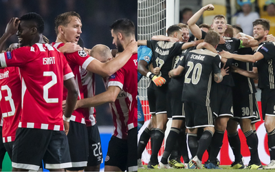 Ajax en PSV in de Champions League zie je op deze tv-zenders - ze spelen vroeg!