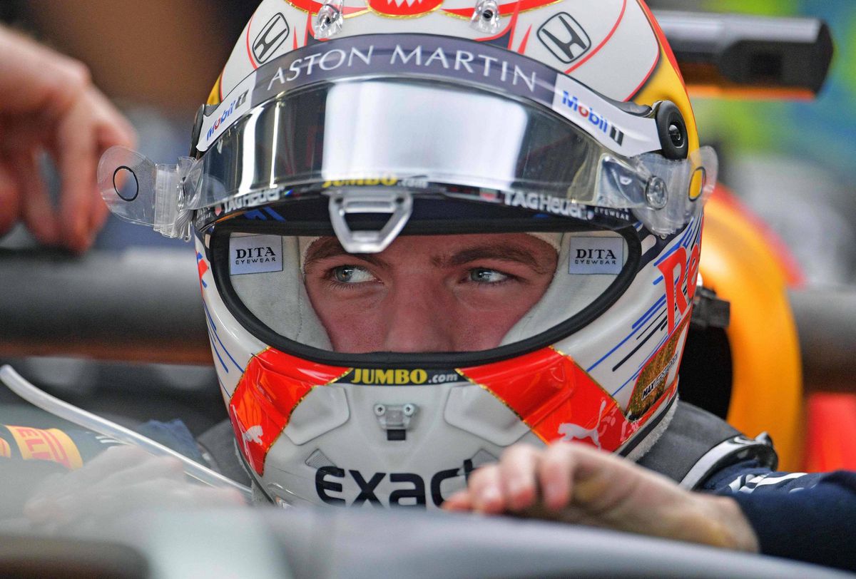 Max Verstappen positief na 1e dag op Interlagos: 'Rommelige, maar goede dag'