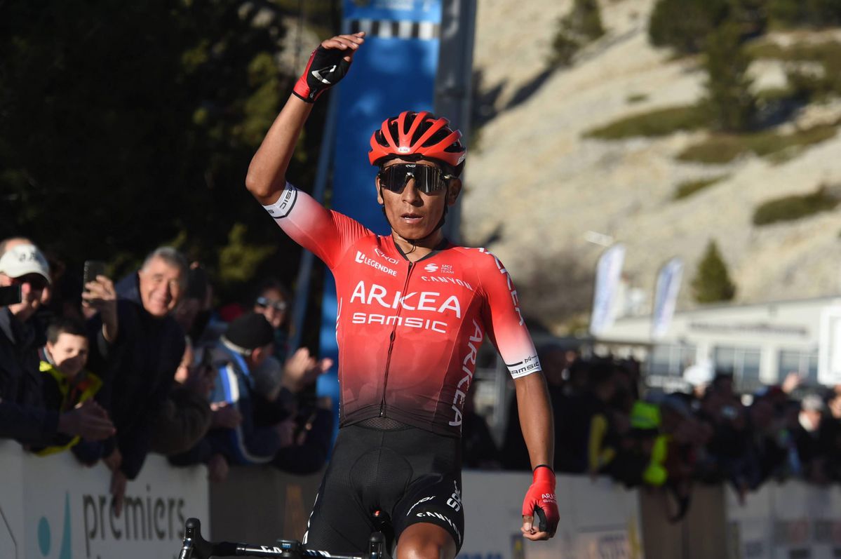 Nairo Quintana trekt topvorm door en wint koninginnenrit in Tour du Var