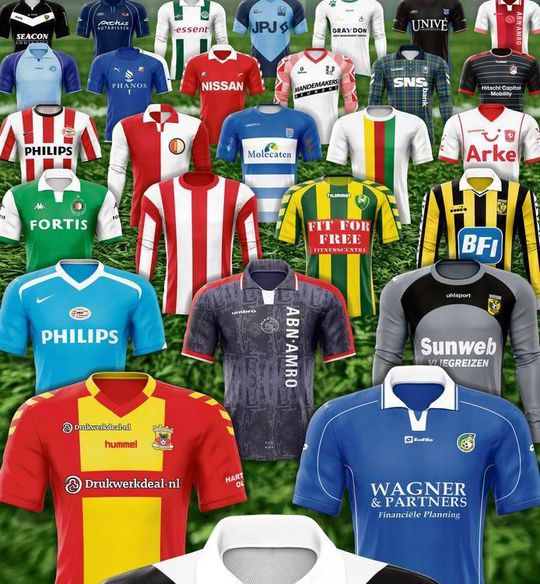 Verkiezing: stem op je favoriete Eredivisie-shirt ooit, zelfs van clubs die niet meer bestaan