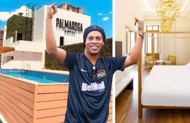 Niet normaal hoeveel luxe Ronaldinho heeft in zijn 'huisarrest-hotel'