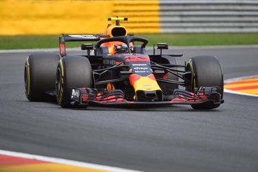 VT1 België: Verstappen rijdt 2e tijd, Vettel de snelste, Ricciardo heeft motorproblemen