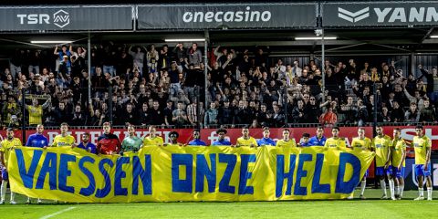 RKC-keeper Etienne Vaessen terug op trainingsveld na horrorbotsing tegen Ajax
