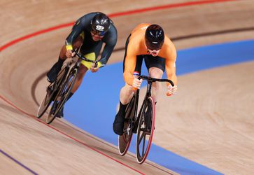 Jeffrey Hoogland en Harrie Lavreysen simpel naar kwartfinales individuele sprint