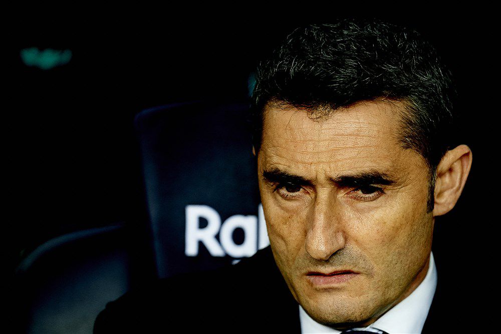Ernesto Valverde beslist pas later of 'ie coach van Barça blijft