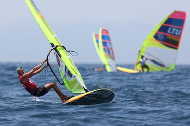 Kiran Badloe geniet op Japans water en wint 9e race: 'Heerlijk Scheveningen-weer'