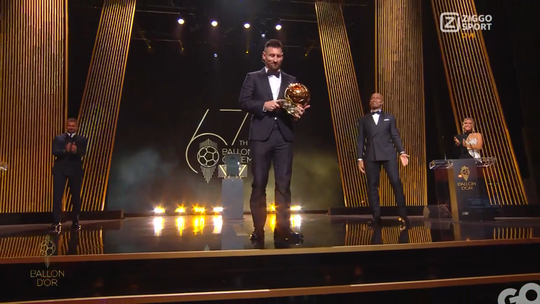 🎥🏆 | Lionel Messi pakt na WK-winst in Qatar ook zijn 8e Ballon d'Or