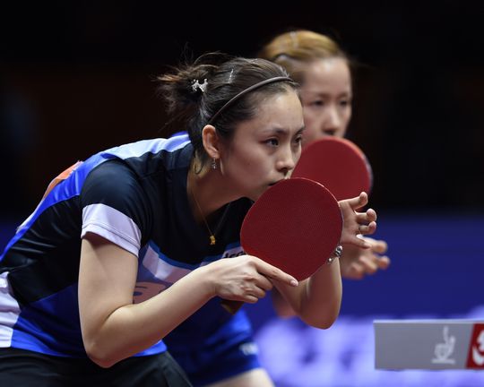 Li Jie bij EK tafeltennis in kwartfinale dubbelspel onderuit