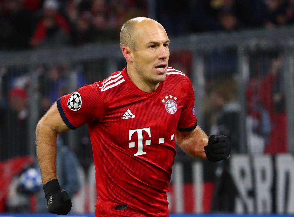Robben ondanks 2 prachtige goals toch weer op de bank tegen Werder Bremen