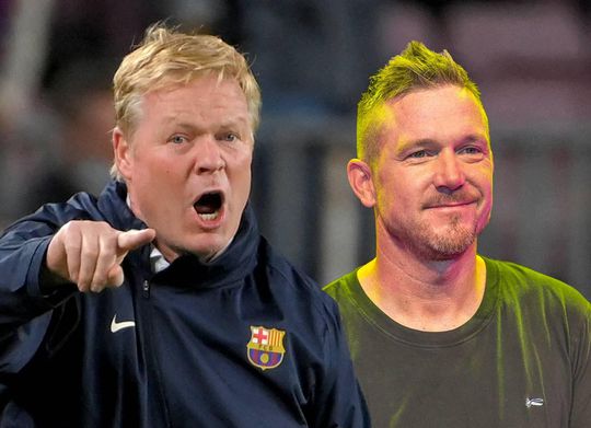 Ronald Koeman keert even terug naar Nederland en schuift aan bij Johnny de Mol