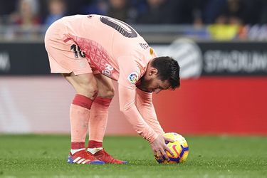 Weergaloze poeier van Messi is al 10e vrije trap van 2018 die hij binnen schiet (video)