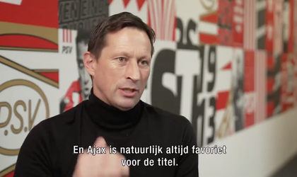 🎥| Schmidt neemt de underdogrol op zich: 'Ajax is altijd favoriet voor de titel'