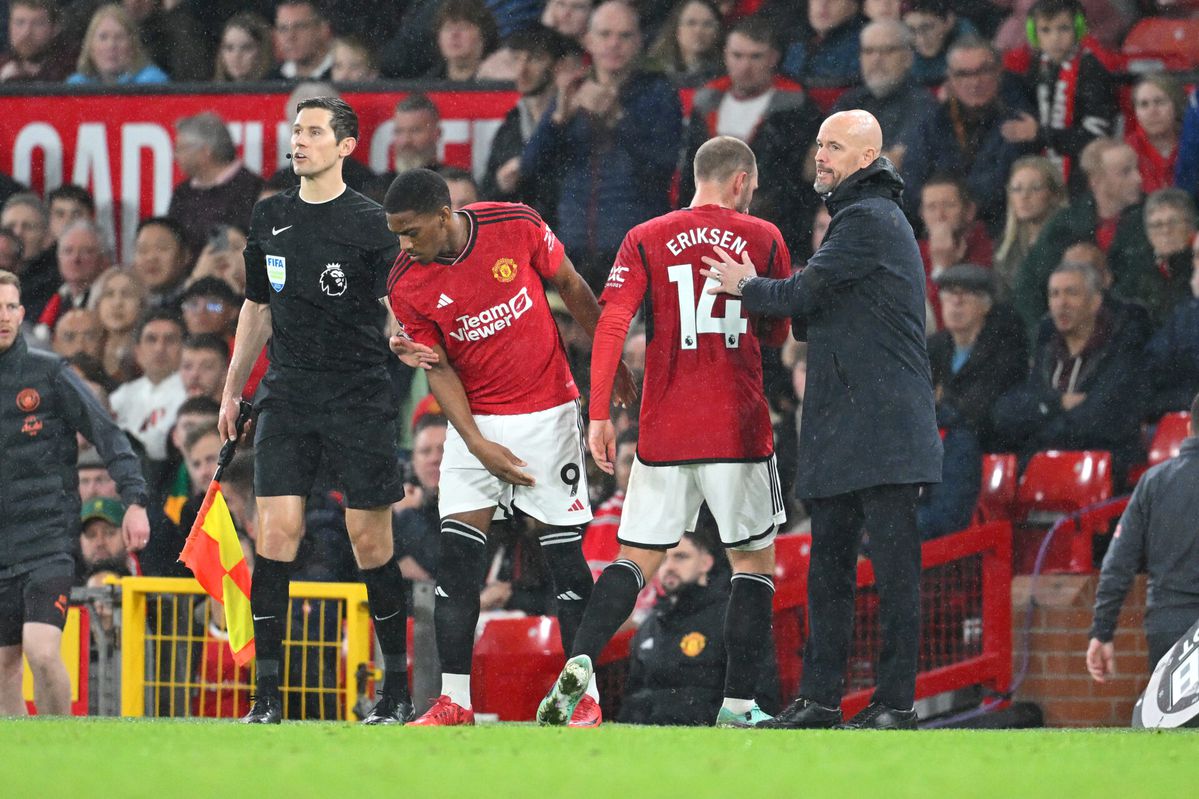 Verrassende opstelling Manchester United tegen Fulham: basisplek voor Antony, géén Marcus Rashford