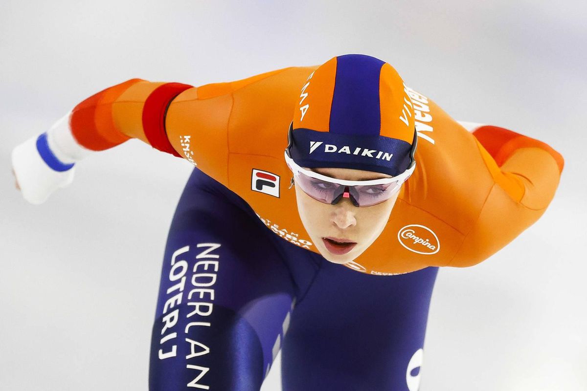 Antoinette de Jong opnieuw Europees allroundkampioene, zilver voor Irene Schouten